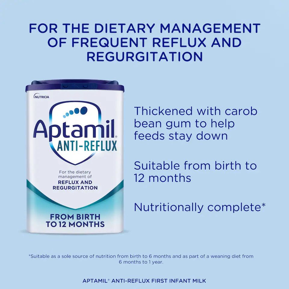 Aptamil Anti-Reflux From Birth to 12 Months 800g