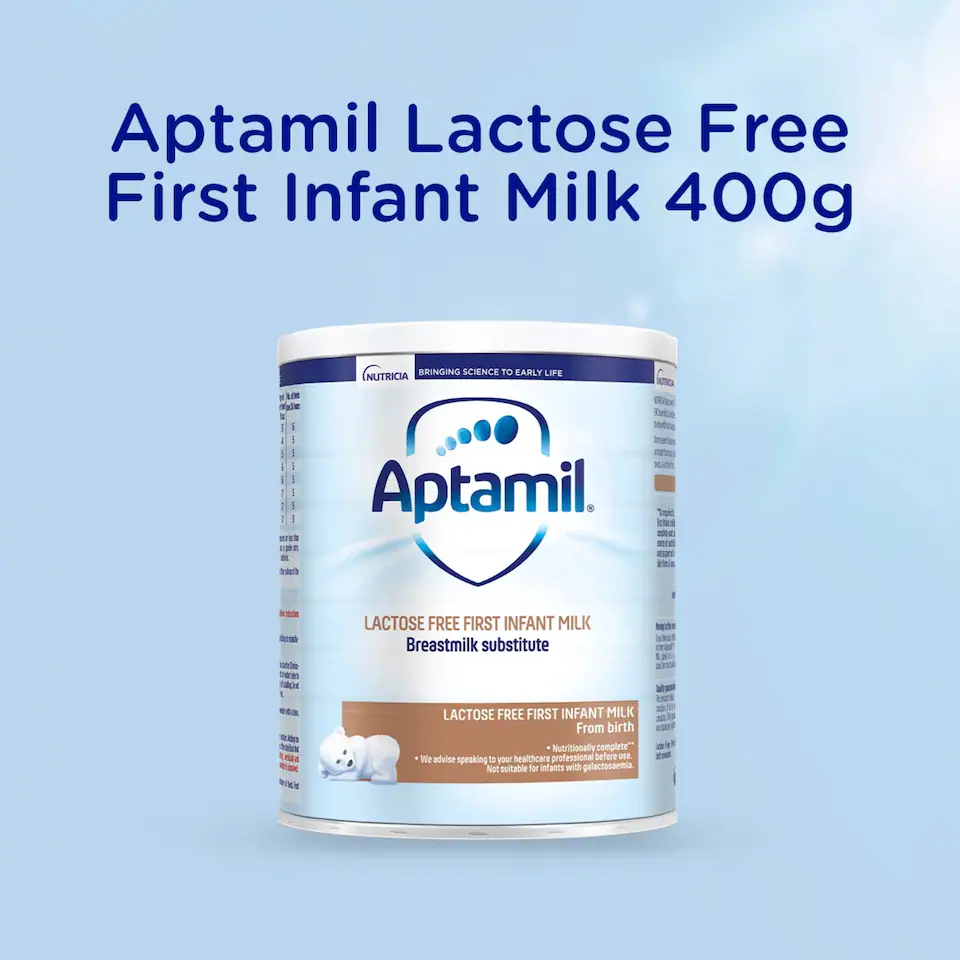 Aptamil Lactose Free First Infant Milk from Birth 400g